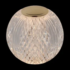 Tafellampen|Ygo Tafellamp CINTRA Ø11cm Transparant