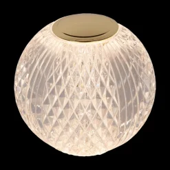 Tafellampen|Ygo Tafellamp CINTRA Ø9cm Transparant