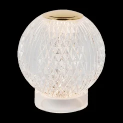 Tafellampen|Ygo Tafellamp CINTRA Ø9cm Transparant