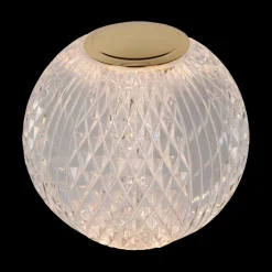 Tafellampen|Ygo Tafellamp CINTRA Ø9cm Transparant