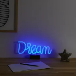 Decoratieve Accessoires|Kinderverlichting|Ygo Tafellamp DREAM Led Blauw