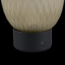 Tafellampen|Ygo Tafellamp FACETTE Glas Groen