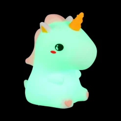 Decoratieve Accessoires|Kinderverlichting|Ygo Tafellamp GOLDY Unicorn Wit