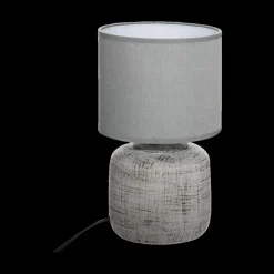 Tafellampen|Ygo Tafellamp IMRE Ker. Grijs/Kap Grijs