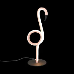 Decoratieve Accessoires|Kinderverlichting|Ygo Tafellamp INGO Flamingo LED Roze