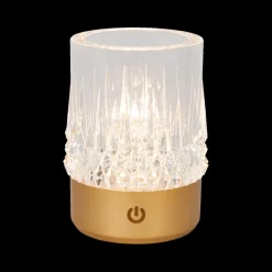 Tafellampen|Ygo Tafellamp LILI Ø8 S/3 Mat Goud