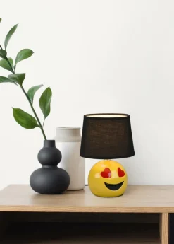 Decoratieve Accessoires|Kinderverlichting|Ygo Tafellamp LOVELY Geel/Zwart