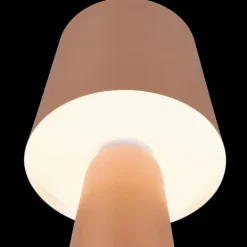 Tafellampen|Ygo Tafellamp NUBIAN Met. Coffee