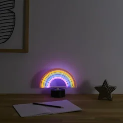 Decoratieve Accessoires|Kinderverlichting|Ygo Tafellamp RAINBOW Led Multi