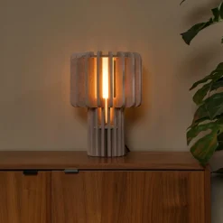 Tafellampen|Ygo Tafellamp ROLLO Taupe