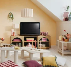 Tafellampen|Ygo Tafellamp RONIA Beige m/Kap