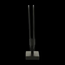 Tafellampen|Ygo Tafellamp RUDRA XL Met. Zwart