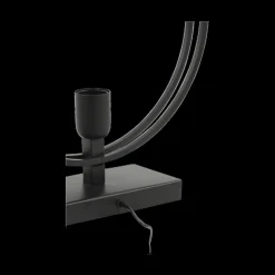 Tafellampen|Ygo Tafellamp RUDRA XL Met. Zwart