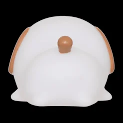 Decoratieve Accessoires|Kinderverlichting|Ygo Tafellamp SCOTTI Hond Wit/Bruin