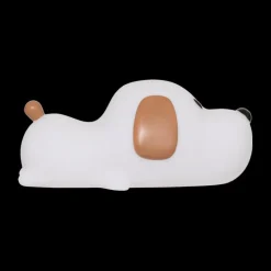 Decoratieve Accessoires|Kinderverlichting|Ygo Tafellamp SCOTTI Hond Wit/Bruin