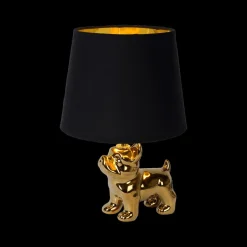 Tafellampen|Ygo Tafellamp SIR WINSTON Goud/Kap Zwart