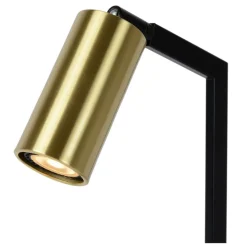 Tafellampen|Ygo Tafellamp SYBIL Zwart/Goud