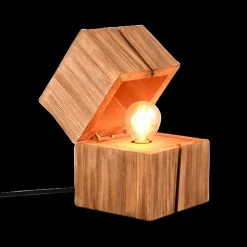 Tafellampen|Ygo Tafellamp TREASURE Hout Naturel