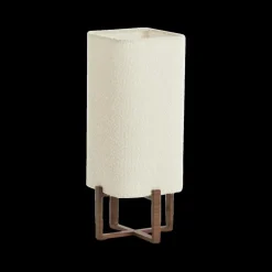 Tafellampen|Ygo Tafellamp WYN Houtprint/Crème