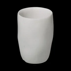 Wastafelaccessoires|Ygo Tandenborstelbeker BANUI Poly Wit/Goud