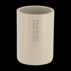 Wastafelaccessoires|Ygo Tandenborstelhouder FIGO Beige