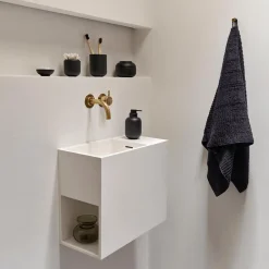 Wastafelaccessoires|Ygo Tandenborstelhouder SENSU Zwart