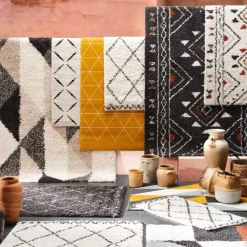 Tapijten|Ygo Tapijt HARIANE zwart