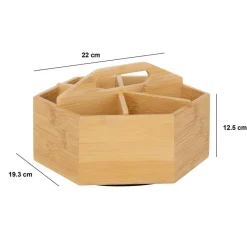 Koffie & Thee|Ygo Thee-Organiser BAMBRE Draai Bamboe