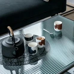 Koffie & Thee|Ygo Theepot FLORRA Gietijzer Zwart 1l