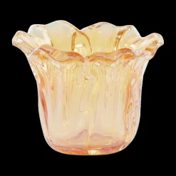 Woondecoratie|Ygo TL-Houder FLOWALY Glas Geel