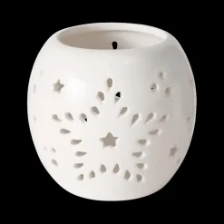 Woondecoratie|Ygo TL-Houder LIMMA Ker. Wit. Ass.