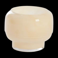 Woondecoratie|Ygo TL-Houder SOLVAY Glas Lichtgeel