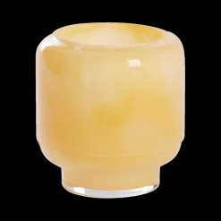 Woondecoratie|Ygo TL-Houder SOLVAY XL Glas Geel