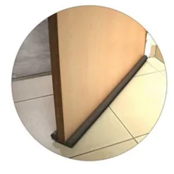 Deurstoppers & Tochtrollen|Tapijten|Ygo Tochtstopper KIERTU Grijs