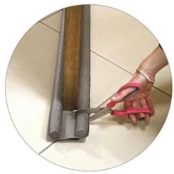 Deurstoppers & Tochtrollen|Tapijten|Ygo Tochtstopper KIERTU Grijs