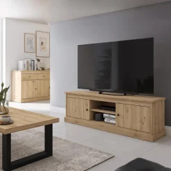 Tv-Meubelen|Ygo TV-Meubel CASTELLO B155 Lichte Eik