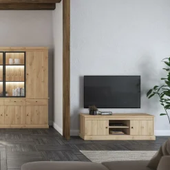 Tv-Meubelen|Ygo TV-Meubel CASTELLO B155 Lichte Eik