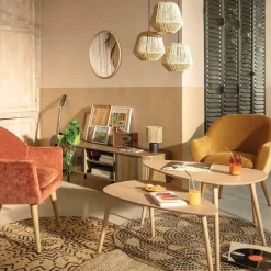 Tv-Meubelen|Ygo TV-meubel COLVAS Hout Naturel B140