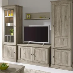 Tv-Meubelen|Ygo TV-meubel COTTON Kristal Eik Licht Bruin B121