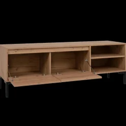 Tv-Meubelen|Ygo TV-meubel MARE Artisan Eik/Zwart B150