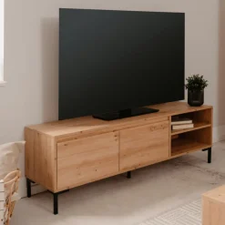 Tv-Meubelen|Ygo TV-meubel MARE Artisan Eik/Zwart B150