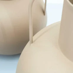 Woondecoratie|Ygo Vaas BELKAR Met. Beige S