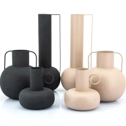 Woondecoratie|Ygo Vaas BELKAR Met. Beige S