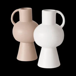 Woondecoratie|Ygo Vaas LIMA Dol. Beige/Wit Ass.