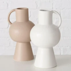 Woondecoratie|Ygo Vaas LIMA Dol. Beige/Wit Ass.