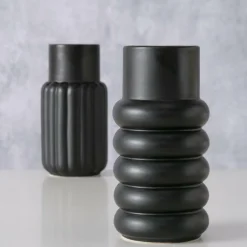 Woondecoratie|Ygo Vaas MIRRA Ker. Zwart Ass.