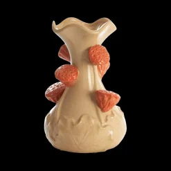 Woondecoratie|Ygo Vaas ODHALI Ker. Creme/Oranje