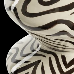 Woondecoratie|Ygo Vaas STRAT Wit/Zwart