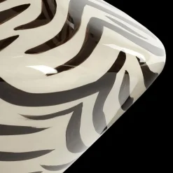 Woondecoratie|Ygo Vaas STRAT Wit/Zwart