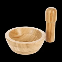 Keukenaccessoires|Kookaccessoires|Ygo Vijzel PESTLE M/Stamper Bamboe